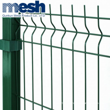 triangle bending fence / 3D curved welded wire mesh panel fence